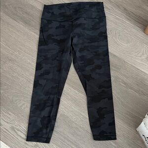 Lululemon Wunder Under Camouflage Leggings